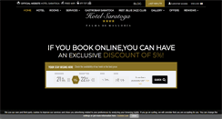 Desktop Screenshot of hotelsaratoga.com